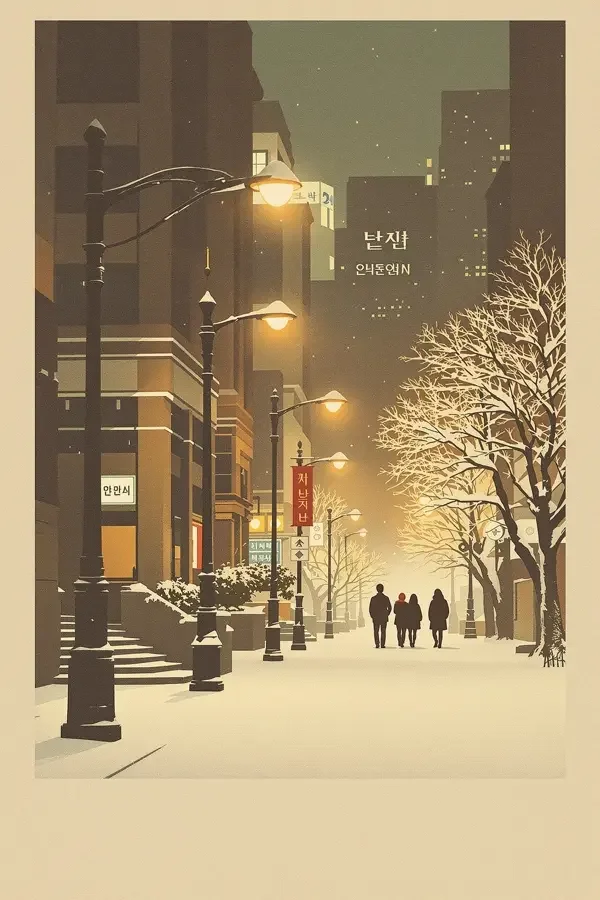 首尔的雪 - 蝴蝶影视 首尔的雪 电影海报