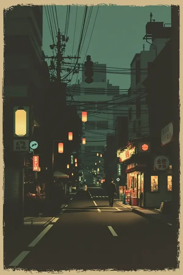 东京黄昏 - 蝴蝶影视 东京黄昏 电影海报