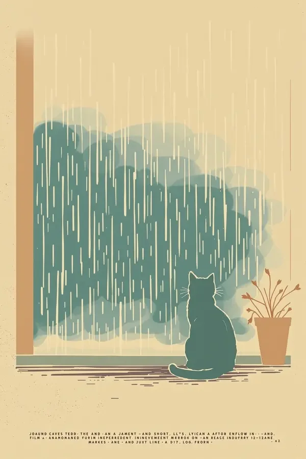 雨天的猫 - 蝴蝶影视 雨天的猫 电影海报